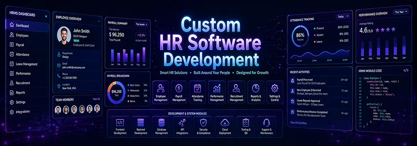 Custom HR software development services